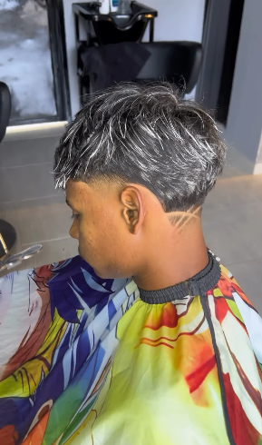 Corte realizado en Zane Barber Studio